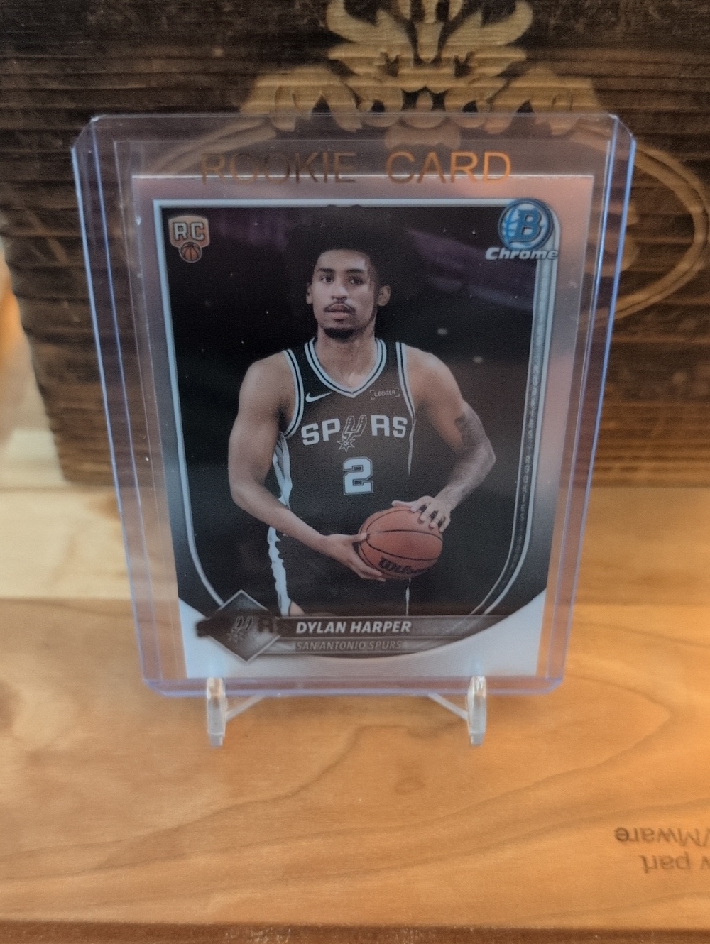 2025 Bowman Chrome Dylan Harper Rookie Card Spurs